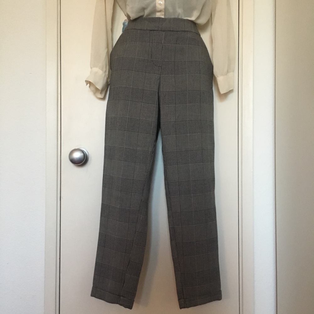 Houndstooth pants size M - Picture 3 of 5